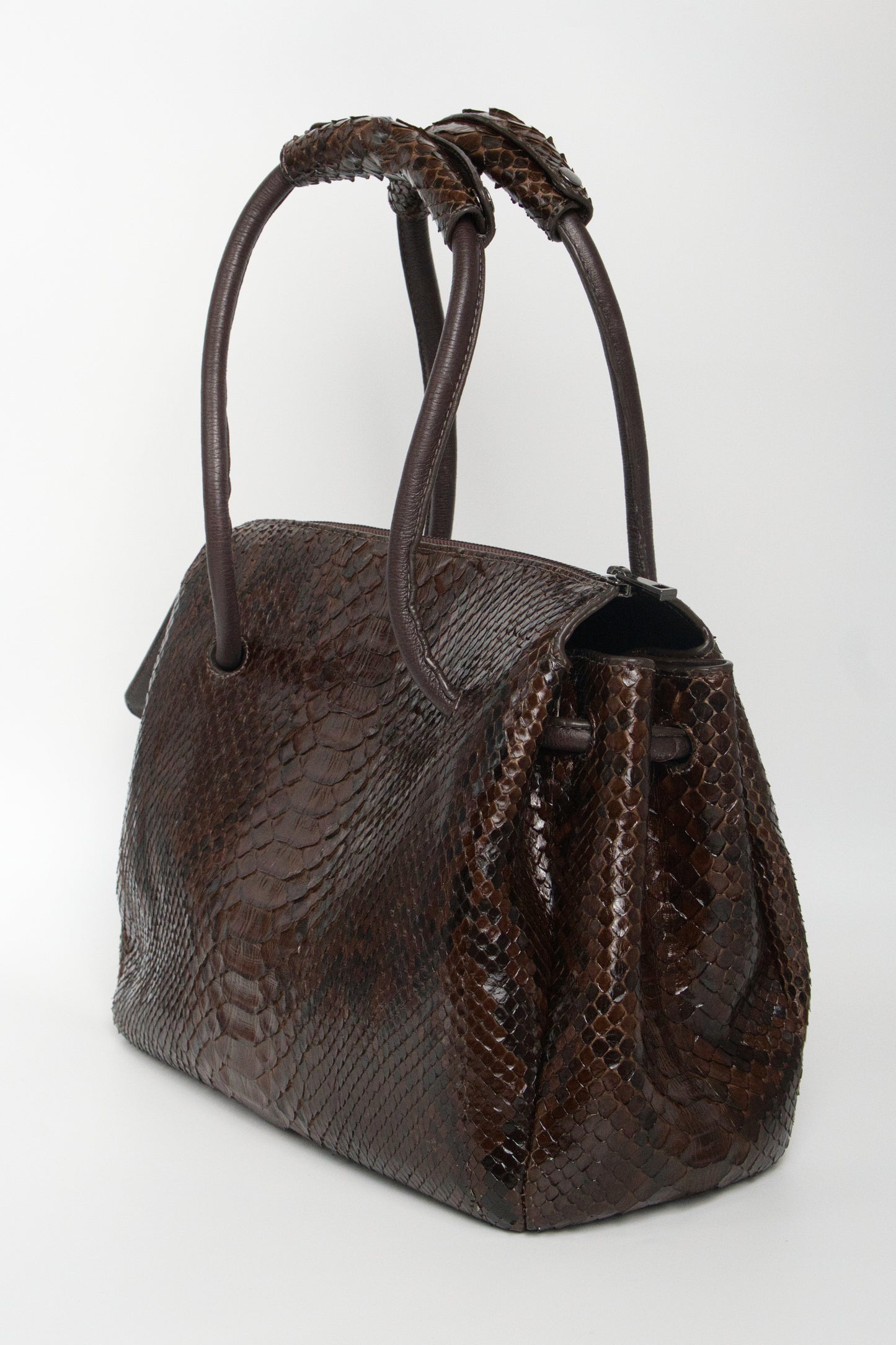 Bolsa | Couro do Python | Marrom