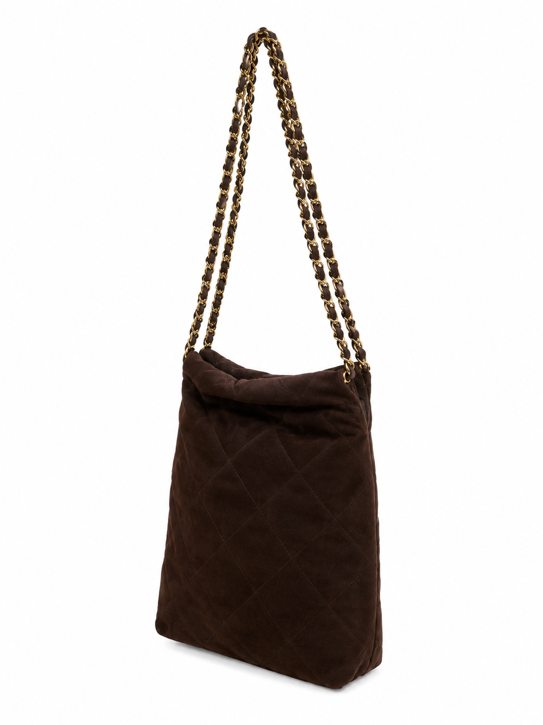 Bolsa Paula M | Camurça | Marrom