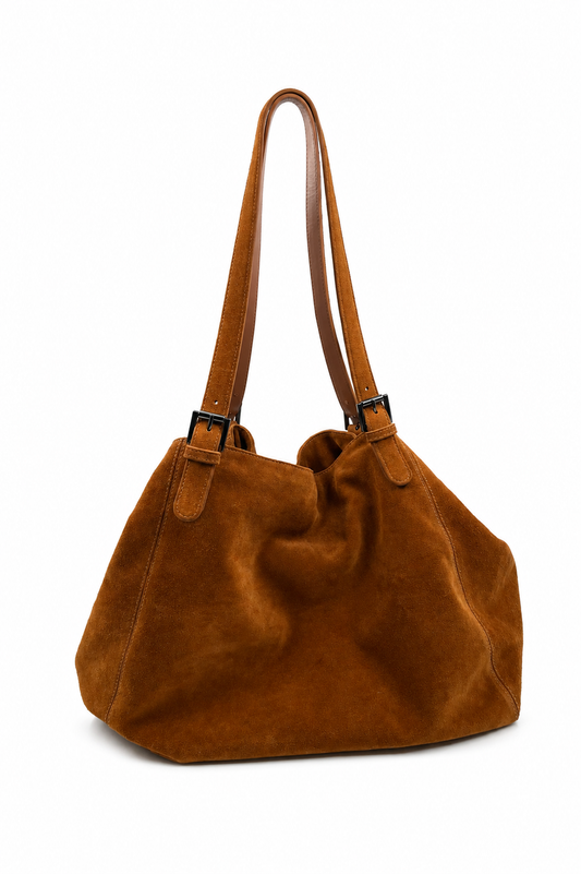 Bolsa 3004 | Camurça | Caramelo