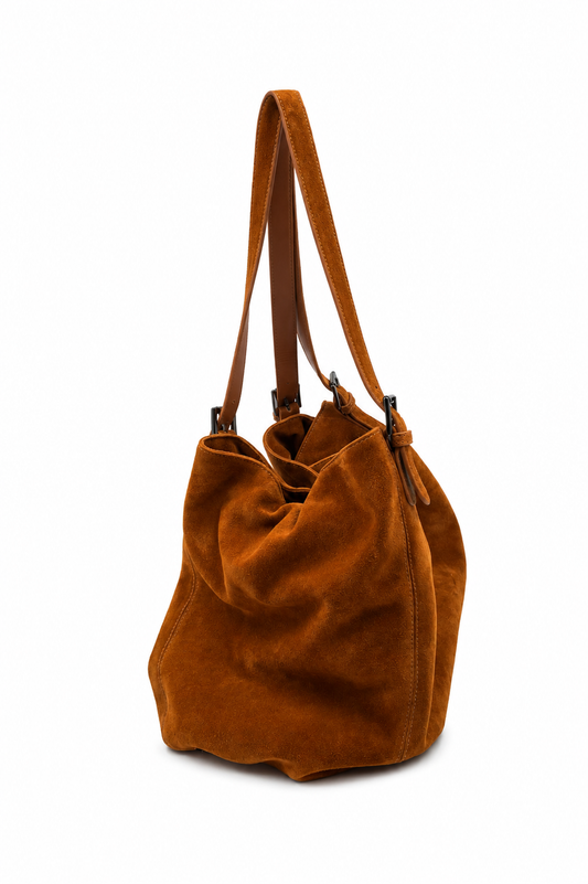 Bolsa 3004 | Camurça | Caramelo