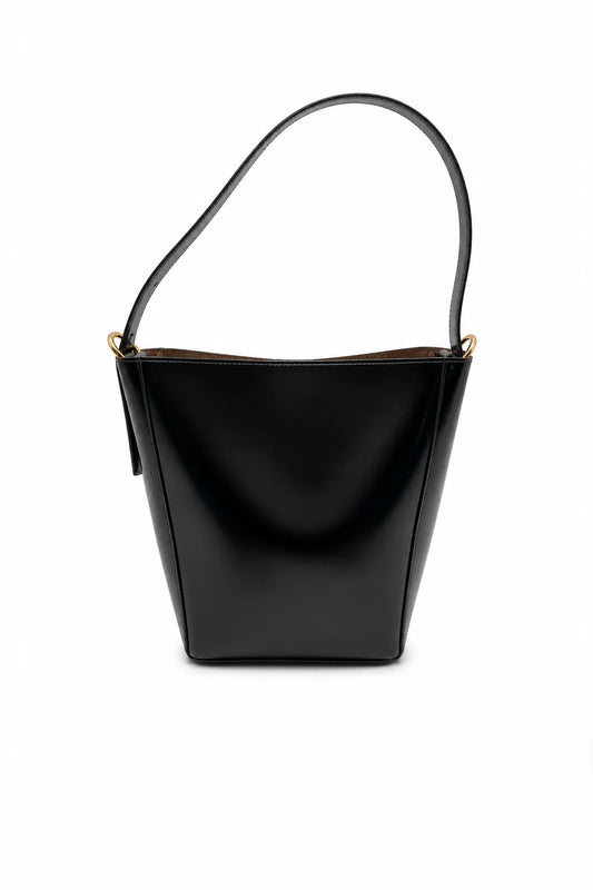 Bolsa Aline | Couro Box | Preta