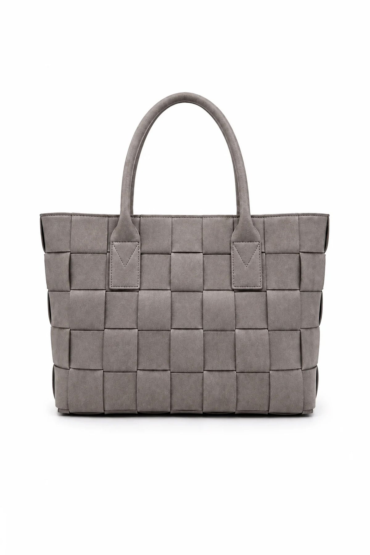 Bolsa Bet | Pelica de Caprino | Cinza