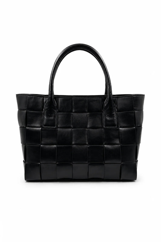 Bolsa Bet | Pelica de Caprino | Preta