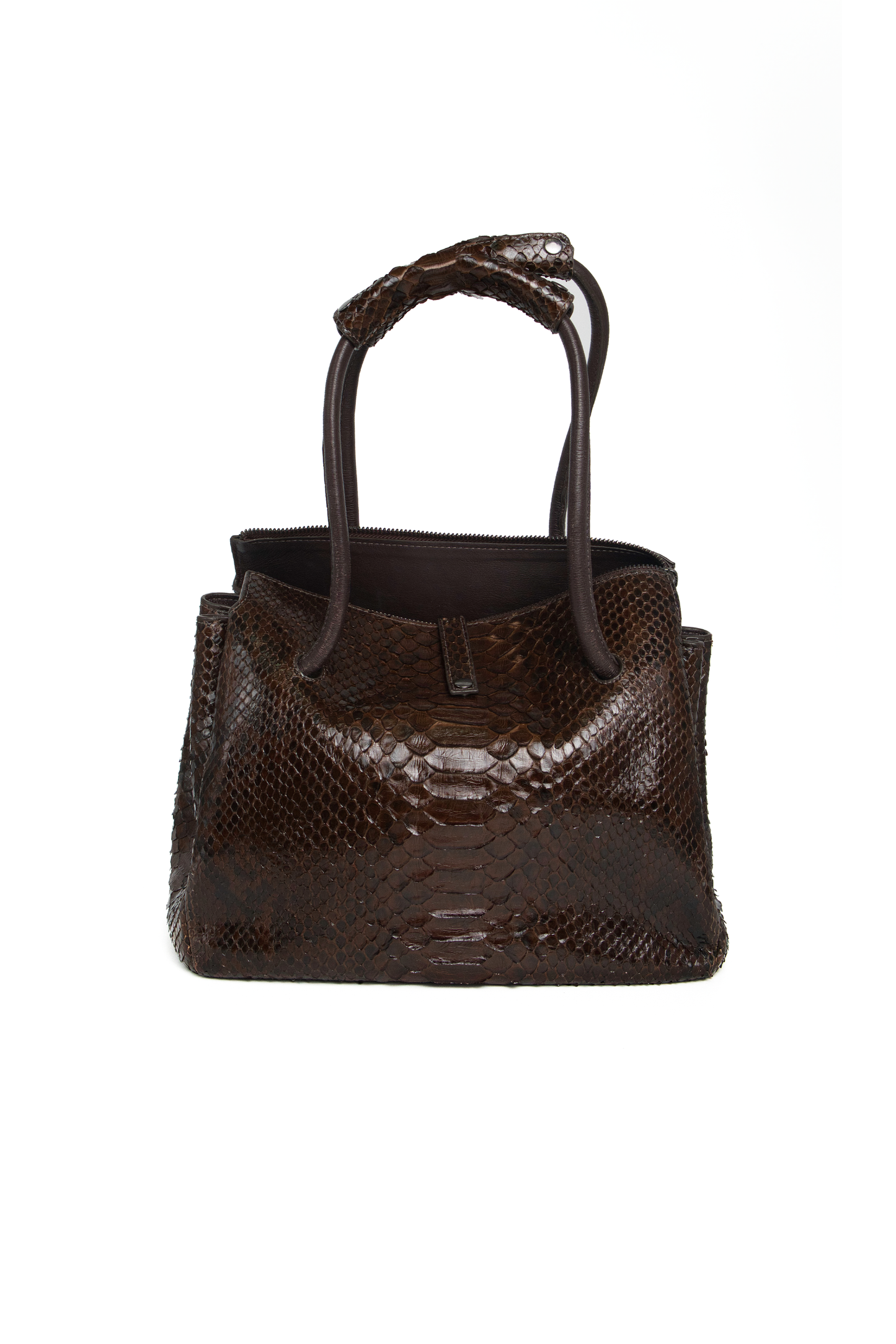 Bolsa | Couro do Python | Marrom