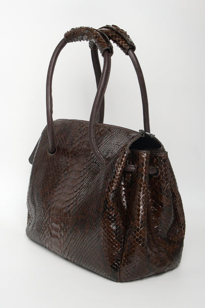 Bolsa | Couro do Python | Marrom
