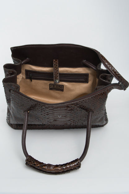 Bolsa | Couro do Python | Marrom
