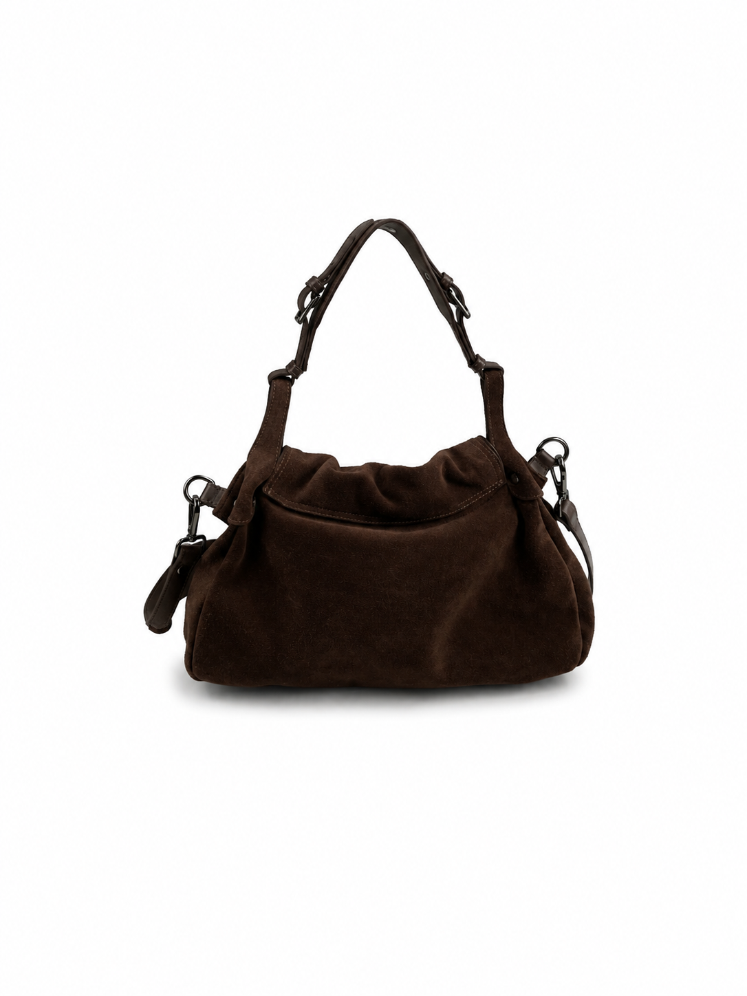 Bolsa Liége | Camurça | Marrom