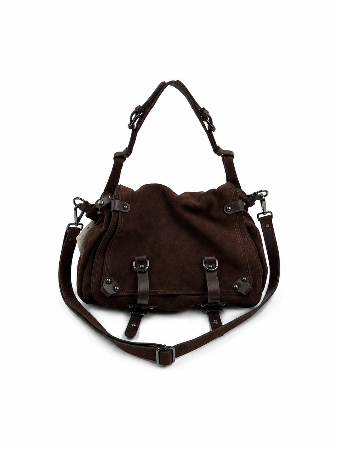 Bolsa Liége | Camurça | Marrom