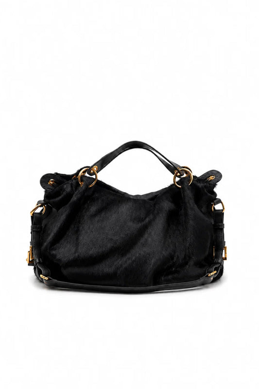 Bolsa Livian | Couro Bovino | Preta