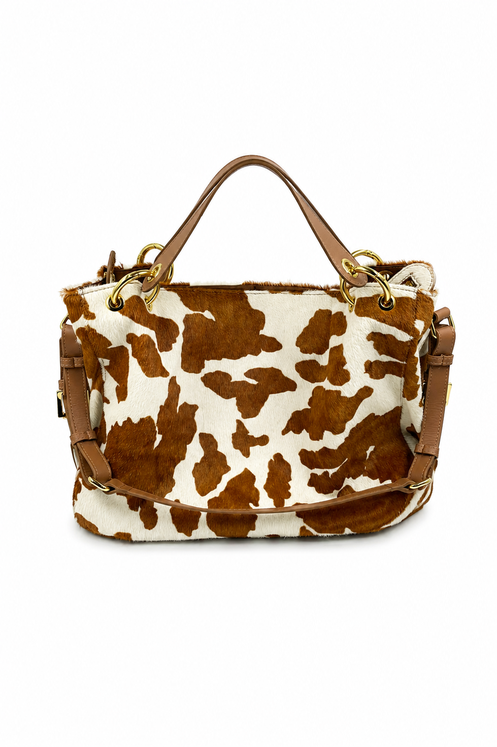 Bolsa Livian | Couro Bovino | Animal Print