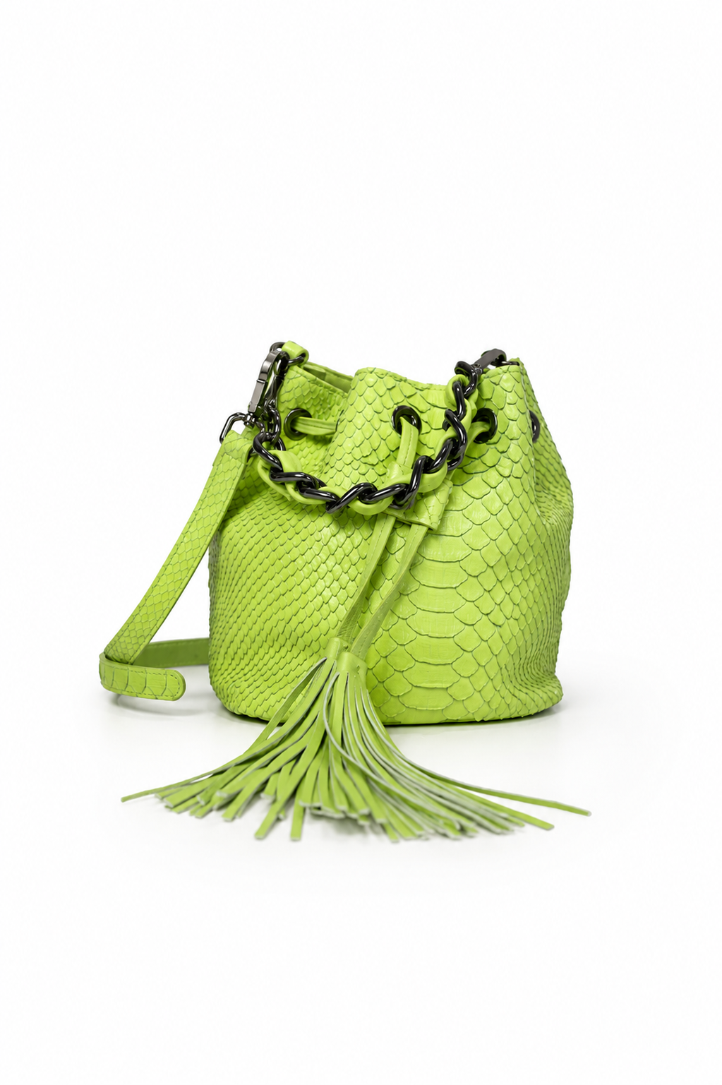 Bolsa Clarissa | Couro de Python | Lima