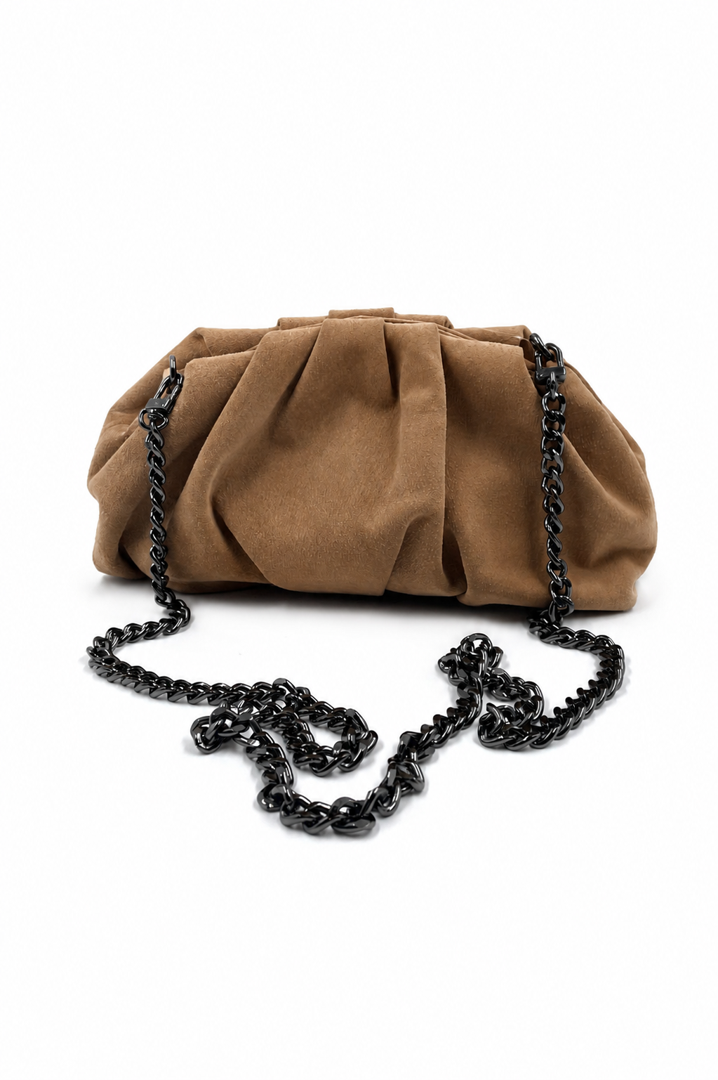 Bolsa Tanara P | Camurça | Laranja