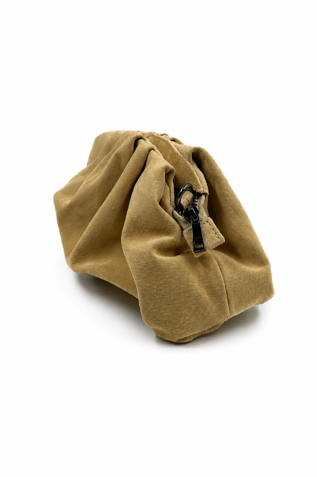 Bolsa Tanara P | Camurça | Amarelo Manteiga