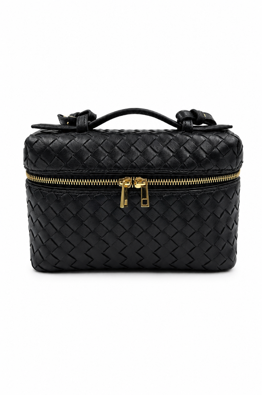 Bolsa Valentina | Pelica de Caprino | Preta