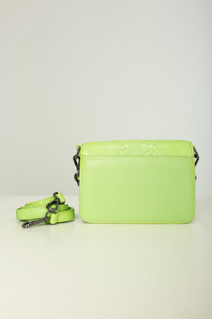 Bolsa Elisa | Couro de Python | Lima