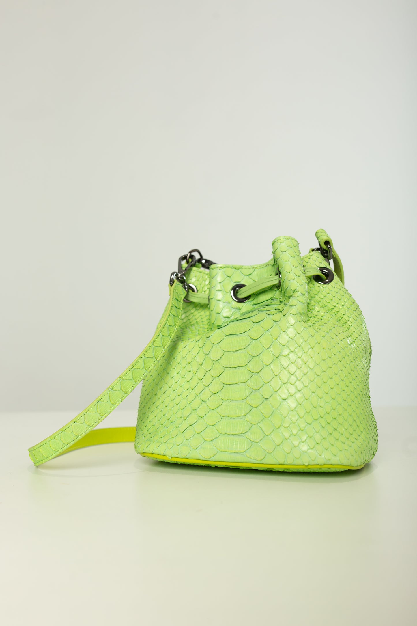 Bolsa Clarissa | Couro de Python | Lima